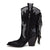 Bota Cowboy Mujer Negra