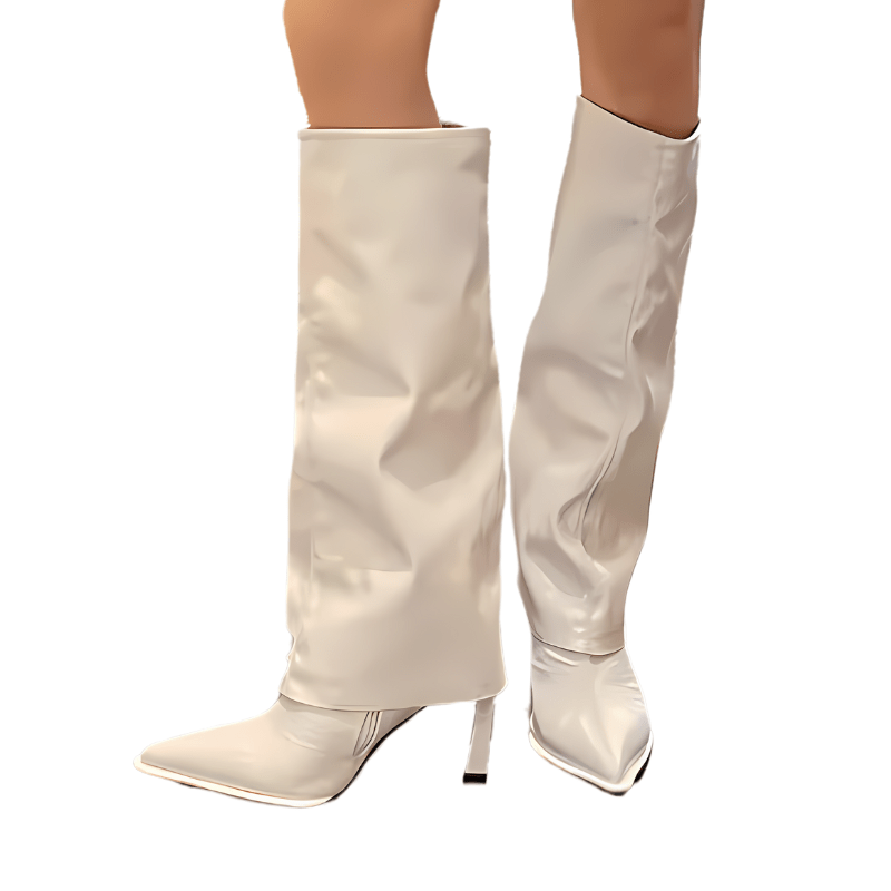 Botas Blancas Cowboy Mujer