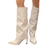 Botas Blancas Cowboy Mujer
