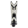 Botas Cowboy Blancas y Negras