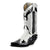 Botas Cowboy Blancas y Negras