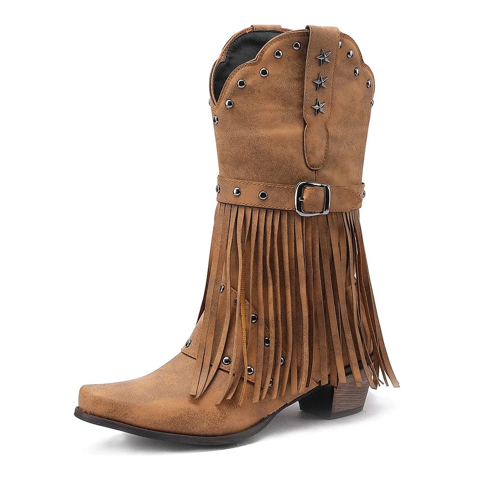 Botas Cowboy Flecos