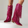 Botas Cowboy Fucsia