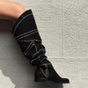 Botas Cowboy Negras Ante