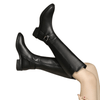 Botas Cowboy Negras Caña Alta