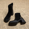 Botas Cowboy Negras Mujer