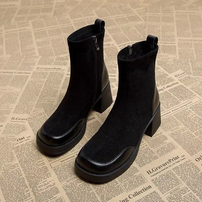 Botas Cowboy Negras Mujer