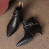 Botas Cowboy Negras Piel