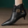 Botas Cowboy Negras Piel