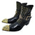 Botas Cowboy Negras Tachuelas