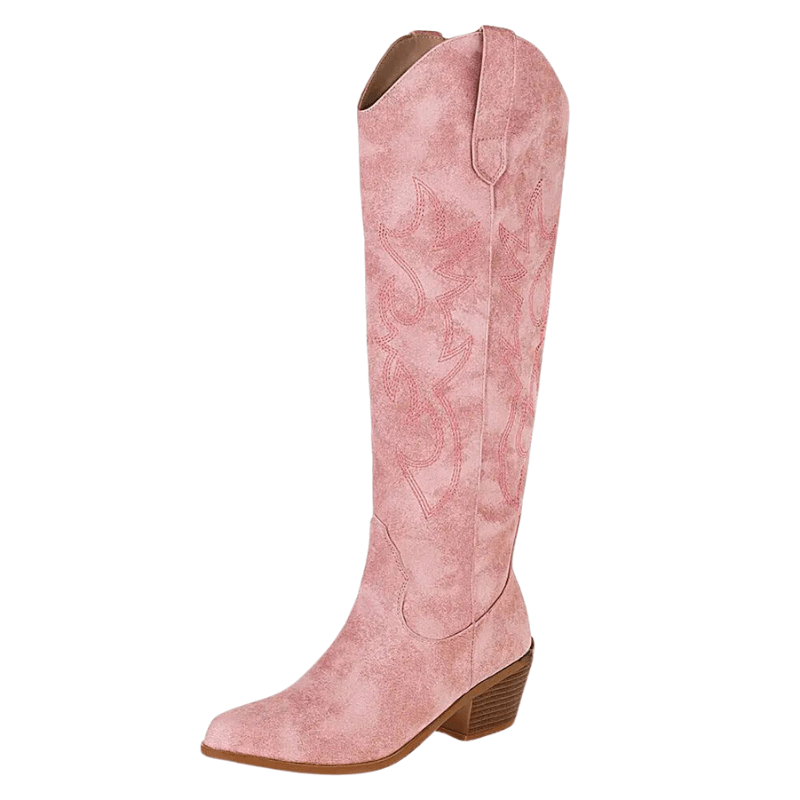 Botas Cowboy Rosa