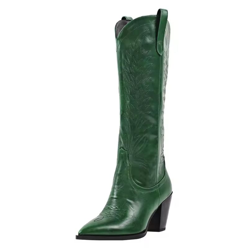 Botas Cowboy Verdes