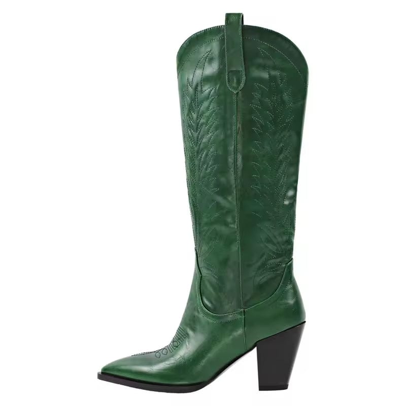 Botas Cowboy Verdes