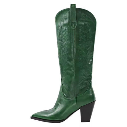 Botas Cowboy Verdes