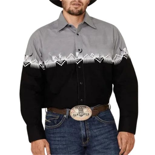 Camisa Cuello Americano