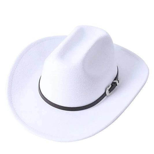 Gorro Cowboy Blanco